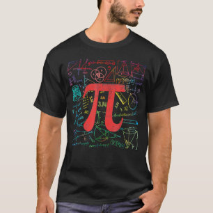 Pi Day Math Gleichung Math Lehrer Student Geek T-Shirt