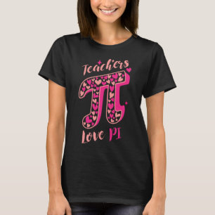 Pi Day Math Lehrer 3 14 Pi Symbol Nerd Lehrer T-Shirt