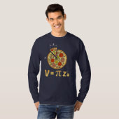 Pi Day Math Lehrer Pizza Gag T-Shirt (Vorne ganz)