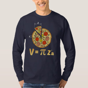 Pi Day Math Lehrer Pizza Gag T-Shirt