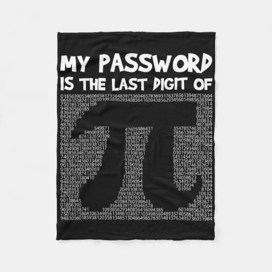 Pi Day Math Lehrer Student Geek Sprichwort Funny N Fleecedecke (Vorderseite)