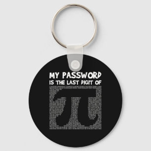 Pi Day Math Lehrer Student Geek Sprichwort Funny N Schlüsselanhänger