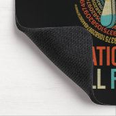 Pi Day Math Lover Apparel irrational, aber gut ger Mousepad (Ecke)