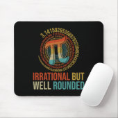 Pi Day Math Lover Apparel irrational, aber gut ger Mousepad (Mit Mouse)