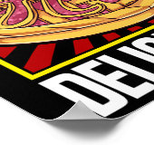 Pi Day Math Lover Apple Pie Poster (Ecke)