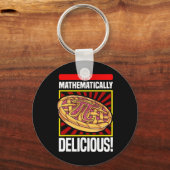 Pi Day Math Lover Apple Pie Schlüsselanhänger (Vorderseite)
