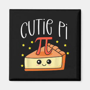 Pi Day Math Lover Student Lehrer 3.14 Süsse Pie Magnet