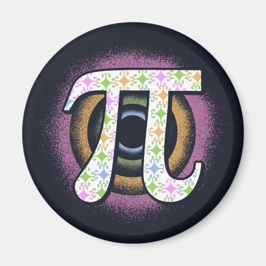 Pi Day Math Nerd Magnet (Vorne)
