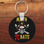 Pi Day Math Pi Rate Pirate Schlüsselanhänger (Vorderseite)