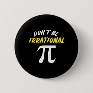 Pi Day Mathe Science Funny Teacher gibt Mens und W Button