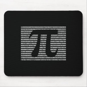 Pi Day Mathe Science Funny Teacher gibt Mens und W Mousepad