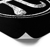 Pi Day Mathematik Geschenk Lehrer Vintag T Poster (Ecke)