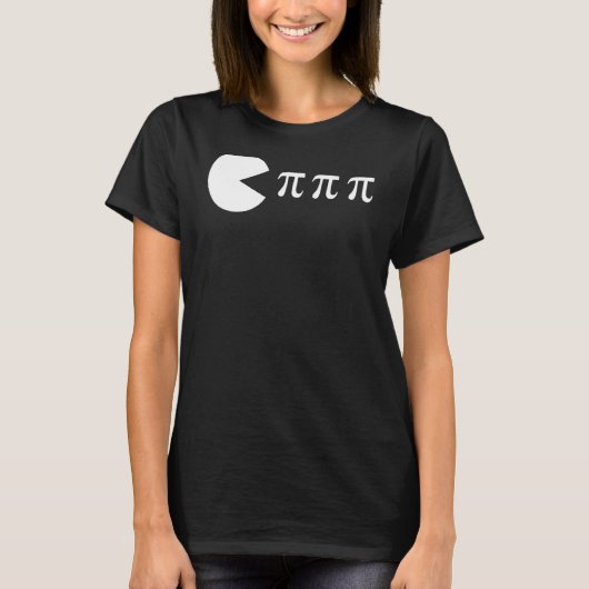Pi Day Mathematik Science Ate Pi Symbol T-Shirt (Vorderseite)