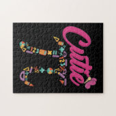 Pi Day Men Kindermädchen Mathematiker Geschenk Mat Puzzle (Horizontal)