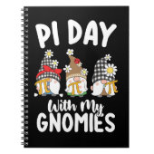 Pi Day mit meinen Gnomies Funny Mathematik Notizblock (Vorderseite)