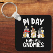 Pi Day mit meinen Gnomies Funny Mathematik Schlüsselanhänger (Vorderseite)