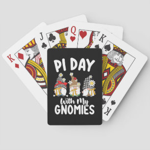 Pi Day mit meinen Gnomies Funny Mathematik Spielkarten
