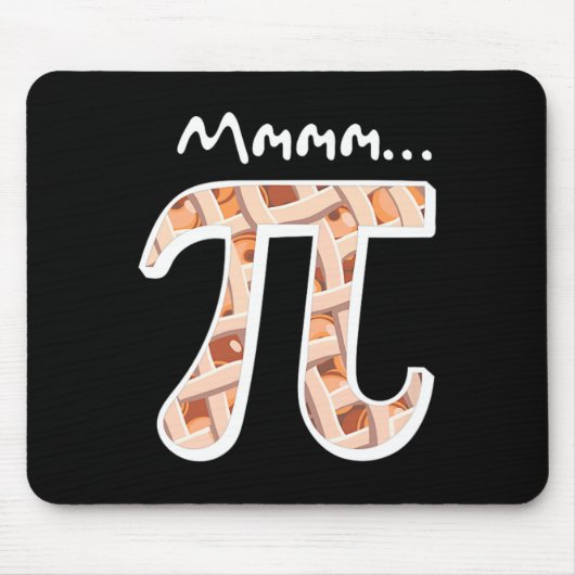 Pi Day Mmm Pi Shirt Funny Mmmm Pi Pi Pi Mousepad (Vorne)