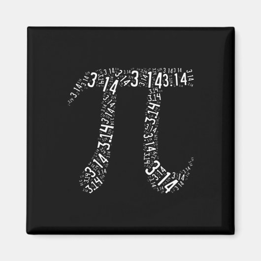 Pi Day - Nerd Geek - Liebe Mathematik Pi Symbol - Magnet (Vorne)