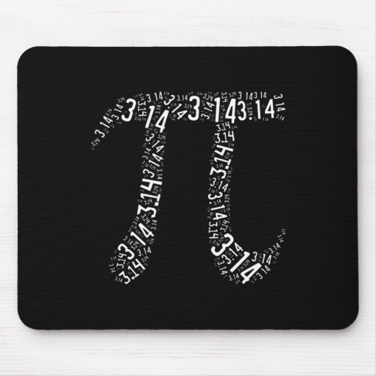 Pi Day - Nerd Geek - Liebe Mathematik Pi Symbol -  Mousepad (Vorne)