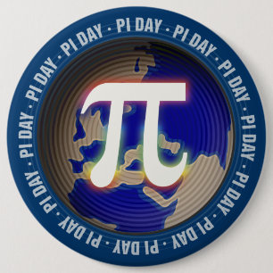 Pi Day on Earth - kolossale Mathe-Taste Button