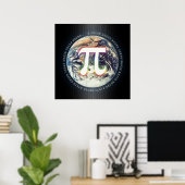 Pi Day on Earth - Mathematik-Poster Poster (Heimbüro)