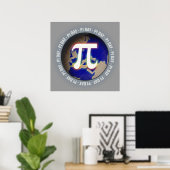 Pi Day on Earth - Mathematik-Poster Poster (Heimbüro)