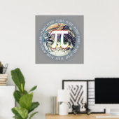 Pi Day on Earth - Mathematik-Poster Poster (Heimbüro)