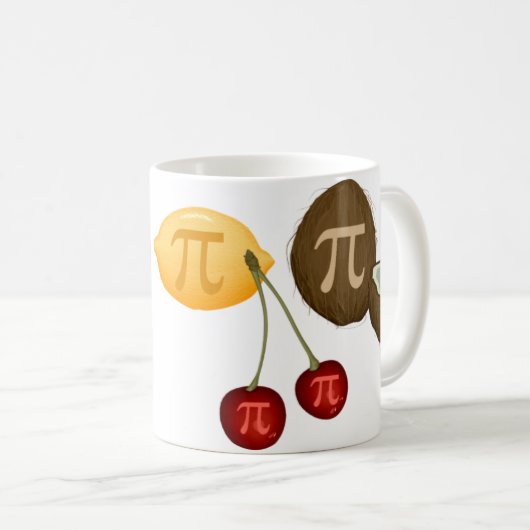 Pi Day on Varia Fruit Tasse (VorderseiteRechts)