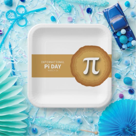 Pi Day Pappteller (Party)