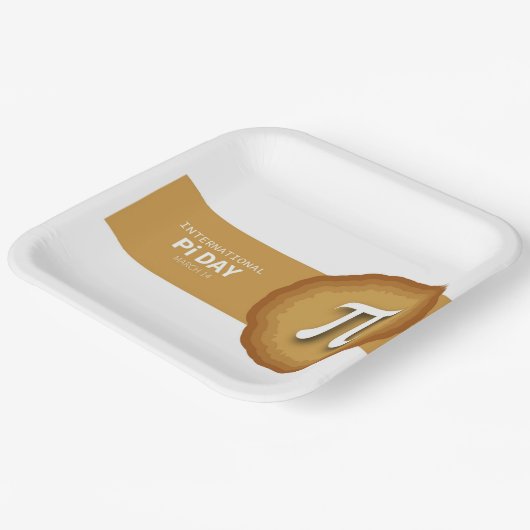 Pi Day Pappteller (Gewinkelt)