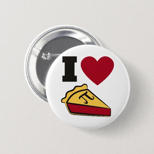 Pi Day Party Button (Vorne & Hinten)