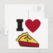 Pi Day Party Postkarte (Vorne/Hinten)