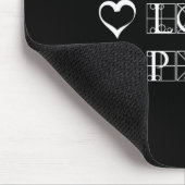 Pi Day Peace Liebe Math Geometry Trigonometrie Mousepad (Ecke)