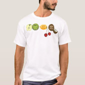 Pi Day, Pi auf verschiedenen Obst-T - Shirt (Vorderseite)