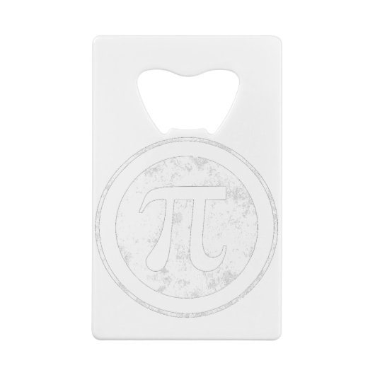 Pi Day Pi Math Geldbeutel Flaschenöffner (Rückseite)