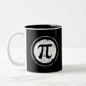Pi Day Pi Math Zweifarbige Tasse (Links)