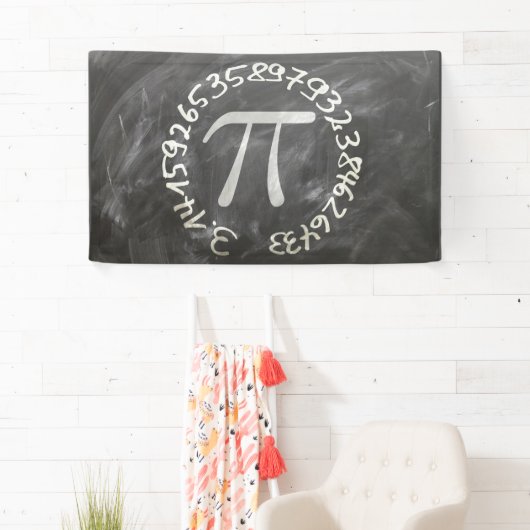 Pi Day PiDay Chalkboard-Bildung Banner (Insitu)