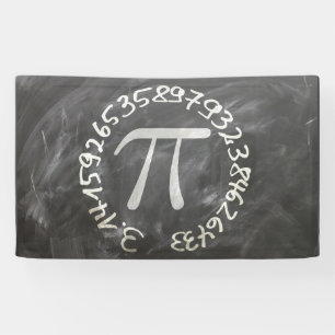 Pi Day PiDay Chalkboard-Bildung Banner