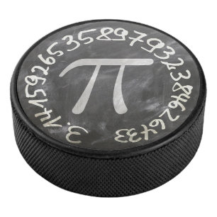 Pi Day PiDay Chalkboard-Bildung Eishockey Puck