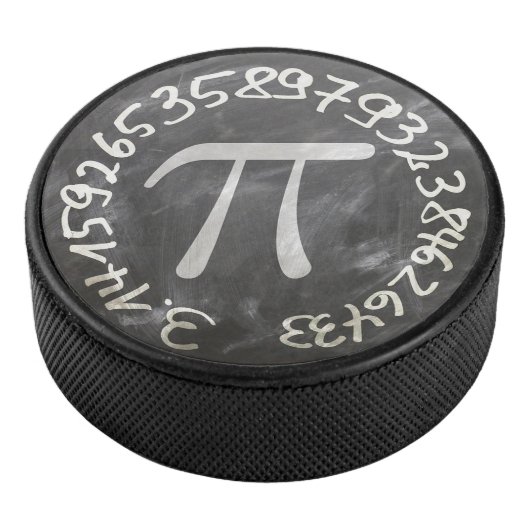 Pi Day PiDay Chalkboard-Bildung Eishockey Puck (3/4)