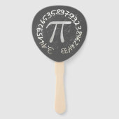 Pi Day PiDay Chalkboard-Bildung Fächer (Vorderseite)