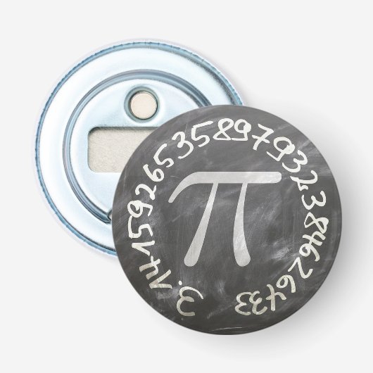 Pi Day PiDay Chalkboard-Bildung Flaschenöffner (Vorderseite)