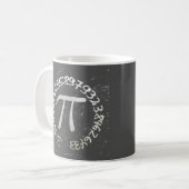 Pi Day PiDay Chalkboard-Bildung Kaffeetasse (Vorderseite Links)
