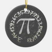 Pi Day PiDay Chalkboard-Bildung Keramik Ornament (Vorne)