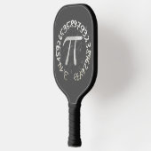 Pi Day PiDay Chalkboard-Bildung Pickleball Schläger (Links)