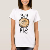 Pi day Pie 3,14 T-Shirt (Vorderseite)