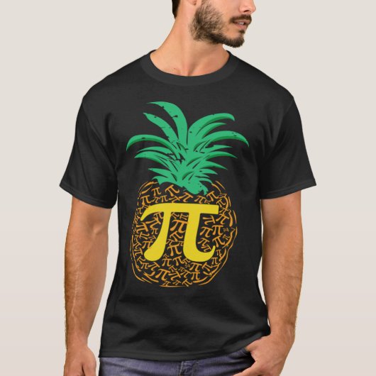 Pi Day Pineapple Math  Teacher 3 14 Symbol Mathema T-Shirt (Vorderseite)
