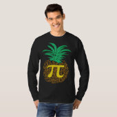 Pi Day Pineapple Math  Teacher 3 14 Symbol Mathema T-Shirt (Vorne ganz)