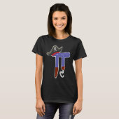 Pi Day Pirate Math Doacher Student Science Nerd G T-Shirt (Vorne ganz)